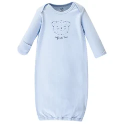 Touched By Nature Baby Organic Cotton Long-Sleeve Gowns 3pk, Infinite Love Bear, 0-6 Months -Best Clothing Store GUEST adbade2c d2d1 4420 bd24 59046e2b9f47