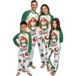 Elf The Movie Men's OMG Santa! I Know Him! One Piece Sleeper Pajama -Best Clothing Store GUEST adcffb7b a26d 4618 bddf 76285aa9131e