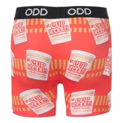 Odd Sox Men's Funny Underwear Boxer Briefs, Top Ramen Noodle Soup Flavors, Novelty Print