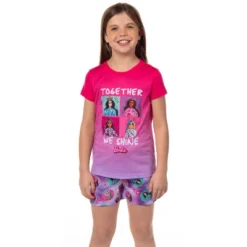 Barbie Girls' Together We Shine Characters Sketch Sleep Pajama Set Shorts Multicolored 10 Barbie Girls' Together We Shine Characters Sketch Sleep Pajama Set Shorts Multicolored -Best Clothing Store GUEST af023e79 7ca1 4b8b bf99 71c366475d60