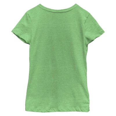 Girl's Peter Pan St. Patrick's Day Tinkerbell I Don't Need Luck I'm Magical T-Shirt 4 Girl's Peter Pan St. Patrick's Day Tinkerbell I Don't Need Luck I'm Magical T-Shirt - Image 2