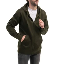 Men’s Full Zip Hooded Sweatshirt By Mio Marino. -Best Clothing Store GUEST b10ad098 d747 477d a92b f0813e958a99