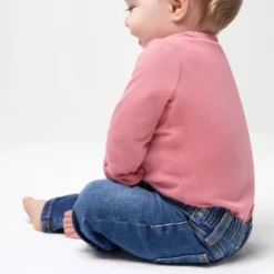 Gerber Infant Denim Straight Fit With Elastic Back -Best Clothing Store GUEST b3539b97 6166 4c85 b3c7 a45c0bbd1c9a