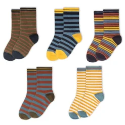 Mightly Kids Organic Cotton Crew Socks 5-pack -Best Clothing Store GUEST b37b7d2b 2546 46b8 b117 e809393a5127