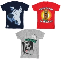 Scooby-Doo Scooby Doo Ruh-Roh Youth 3-Pack Crew Neck Short Sleeve T-shirts -Best Clothing Store GUEST b5870be5 48b2 434b bdea eaafc0332bab