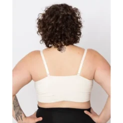 AnaOno Women's Post-Surgery Soft Leslie Leisure Bralette Black - Large