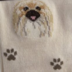 Novelty Socks 15.25" Pekingese Sock Daddy Socks Premium Quality E & S Pet - Socks
