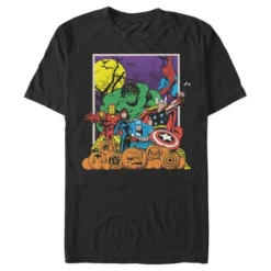 Men's Marvel Halloween Avengers Scene T-Shirt -Best Clothing Store GUEST b70cc7eb c7ce 4187 b38a 793ea7e01944