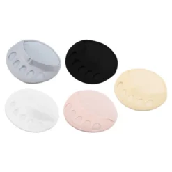 Unique Bargains Soft Fabric Breathable Five Toes Forefoot Pads For Women 5 Colors Black White Pink Gray Beige -Best Clothing Store GUEST b7265e9d 6395 4f5d 879f 291f2c8351c1