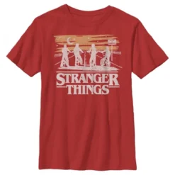 Boy's Stranger Things Starry Bike Ride T-Shirt -Best Clothing Store GUEST b7da87ad af35 4204 beb9 49697c9736b4
