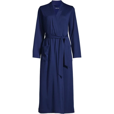 Lands' End Women's Supima Cotton Long Robe 4 Lands' End Women's Supima Cotton Long Robe - Image 2