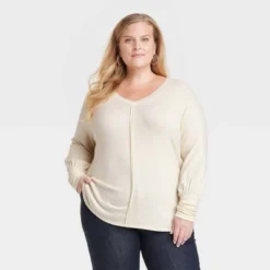 Women's Long Sleeve Knit Top - Knox Rose™ -Best Clothing Store GUEST b986fb18 12bf 4182 b65b 22c426629e10