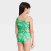 Girls' Minecraft One Piece Swimsuit - Green -Best Clothing Store GUEST b9b8df7d 74f7 4c81 83b1 5901bb5e4d58