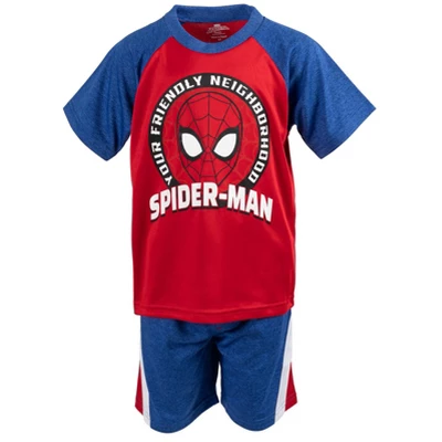 Marvel Spider-Man Graphic T-Shirt Tank Top And Shorts 3 Piece Outfit Set 8 Marvel Spider-Man Graphic T-Shirt Tank Top And Shorts 3 Piece Outfit Set - Image 6