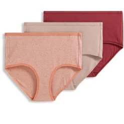 Jockey Women's Organic Cotton Stretch Logo Modern Brief - 3 Pack -Best Clothing Store GUEST bba6064f f972 4c41 a1e3 4840eb7e731d