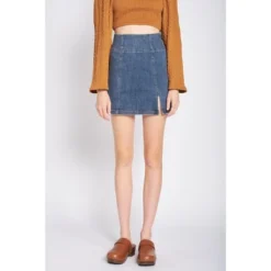 EMORY PARK Women's Jean Skirts Mini -Best Clothing Store GUEST bbd77a7c 20c9 428d bebf d0f1c43b3e0b