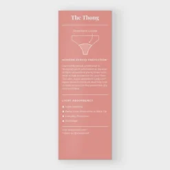 Unders By Proof Period Underwear Thong - Light Absorbency -Best Clothing Store GUEST bc637c9f e7d7 4841 9c5f 3cc8d47b3e56