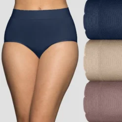 Vanity Fair Womens No Pinch No Show Seamless Brief, 3-Pack 13418 -Best Clothing Store GUEST bc9f3207 470d 4fac ad4c df5a778f7f09