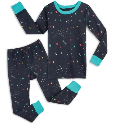 Mightly Kids' Fair Trade 100% Organic Cotton Tight Fit Pajamas Set 8 Mightly Kids' Fair Trade 100% Organic Cotton Tight Fit Pajamas Set - Image 6