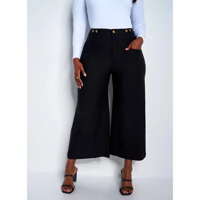 Rebdolls Women's Wide Leg Cargo Pants 6 Rebdolls Women's Wide Leg Cargo Pants - Image 4