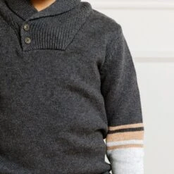 Hope & Henry Boys' Long Sleeve Striped Shawl Collar Sweater, Kids -Best Clothing Store GUEST be0d2e7a 8f06 4bb6 84f5 d29aecc5c1f8