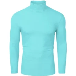 Lars Amadeus Men's Pullover Turtle Neck Long Sleeves Stretchy Slim Fit Tops -Best Clothing Store GUEST be758b2b 1a49 4e48 8c64 5d27d546ff42