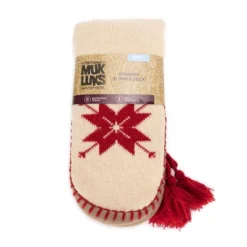 MUK LUKS Women's 50th Anniversary Slipper Socks -Best Clothing Store GUEST beaece7f 4e57 458d ab23 65f14a0ee2db