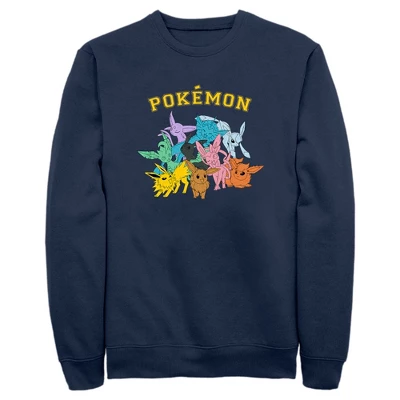 Men's Pokemon Eeveelutions Sweatshirt 8 Men's Pokemon Eeveelutions Sweatshirt - Image 6