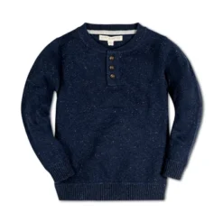 Hope & Henry Boys' Long Sleeve Henley Pullover Sweater, Kids -Best Clothing Store GUEST c03f6738 06aa 4b1d 99e0 ebba6a6aa37d