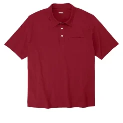 KingSize Men's Big & Tall Shrink-Less™ Lightweight Polo T-Shirt -Best Clothing Store GUEST c0866bbe 9fca 4d8c 8eee d0570693f1ff