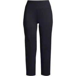Lands' End Lands' End Women's Tall Active Crop Yoga Pants -Best Clothing Store GUEST c0acb0fb 76ea 440c 9538 a7b8340b488a