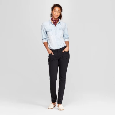 Women's Mid-Rise Curvy Skinny Jeans - Universal Thread 4 Women's Mid-Rise Curvy Skinny Jeans - Universal Thread - Image 2