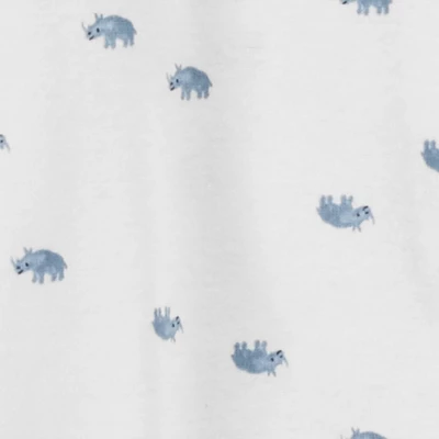 Carter's Just One You® Baby 2pk Rhino Sleep N' Play - Blue 4 Carter's Just One You® Baby 2pk Rhino Sleep N' Play - Blue - Image 2