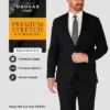 Haggar H26 Men's Tailored Fit Premium Stretch Suit Jacket
