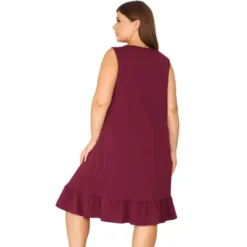 Agnes Orinda Women's Plus Size Sleeveless Comfy Lovely Tank Nightgown -Best Clothing Store GUEST c26ef38e b11d 4a3e abca d25af37a1fad