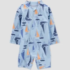 Carter's Just One You® Baby Boys' Boat One Piece Rash Guard - Blue 7 Carter's Just One You® Baby Boys' Boat One Piece Rash Guard - Blue -Best Clothing Store GUEST c2a1e0df 8988 4e01 af88 59d4ab37e5ed