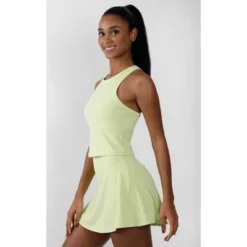 90 Degree By Reflex Cloudlink Cropped Racerback Tank Top -Best Clothing Store GUEST c2a91952 aee5 4172 8391 8e833625f395