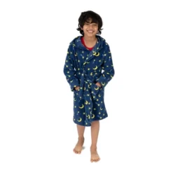 Leveret Kids Fleece Hooded Robe -Best Clothing Store GUEST c366c92b 9882 40f7 a87c df1c13f1883d