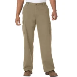 Boulder Creek By KingSize Men's Big & Tall Renegade Side-Elastic Waist Cargo Pants -Best Clothing Store GUEST c38380f8 dbde 42c0 a0cc ef7c7d9a816c