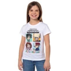 My Hero Academia Girls' Shirt Plus Ultra! Character Grid T-Shirt Tee -Best Clothing Store GUEST c457a6bd 96b3 442f ba19 95eddf534f73