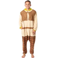 DreamWorks Shrek Mens' Movie Film Costume Footless Sleep Union Suit Multicolored -Best Clothing Store GUEST c538322b c89c 4a48 9707 9ccc5b755d8f