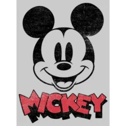 Men's Mickey & Friends Mickey Mouse Retro Headshot Sweatshirt