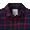 Hope & Henry Mens' Brushed Flannel Button Down Shirt