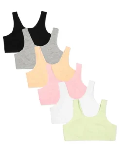 Fruit Of The Loom Girls Cotton Stretch Sports Bra 6 Pack 17 Fruit Of The Loom Girls Cotton Stretch Sports Bra 6 Pack -Best Clothing Store GUEST c643a9b0 7e23 4266 9e36 2c3a973fe265