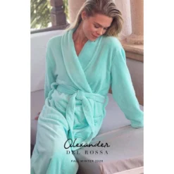 Women's Warm Fleece Winter Robe, Long Soft Plush Bathrobe -Best Clothing Store GUEST c83d1108 0a86 47a4 8174 16878eeeb657