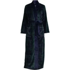 Lands' End Women's Cozy Plush Long Wrap Robe -Best Clothing Store GUEST c95605e8 db6a 4673 b640 0a6d7c2a5f96