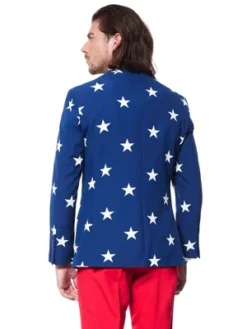OppoSuits Men's Suit - Stars And Stripes - Multicolor