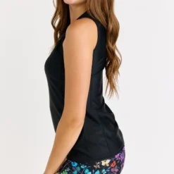 Calypsa - Women's Loose Fit Maya Swim Top