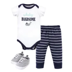 Little Treasure Baby Boy Cotton Bodysuit, Pant And Shoe 3pc Set, Whaley Handsome 9 Little Treasure Baby Boy Cotton Bodysuit, Pant And Shoe 3pc Set, Whaley Handsome -Best Clothing Store GUEST cb2aa7f5 3553 4c3f bbce 4e6fa4836266