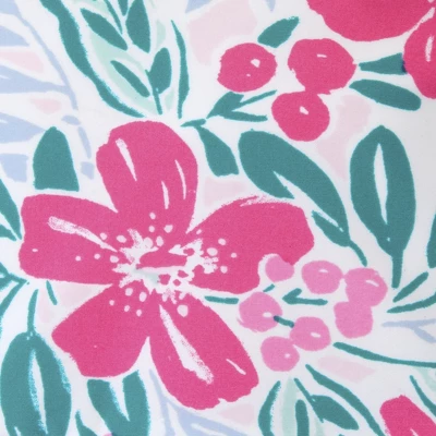 Hope & Henry Girls' Floral Ruched Halter Swimsuit, Kids 5 Hope & Henry Girls' Floral Ruched Halter Swimsuit, Kids - Image 3